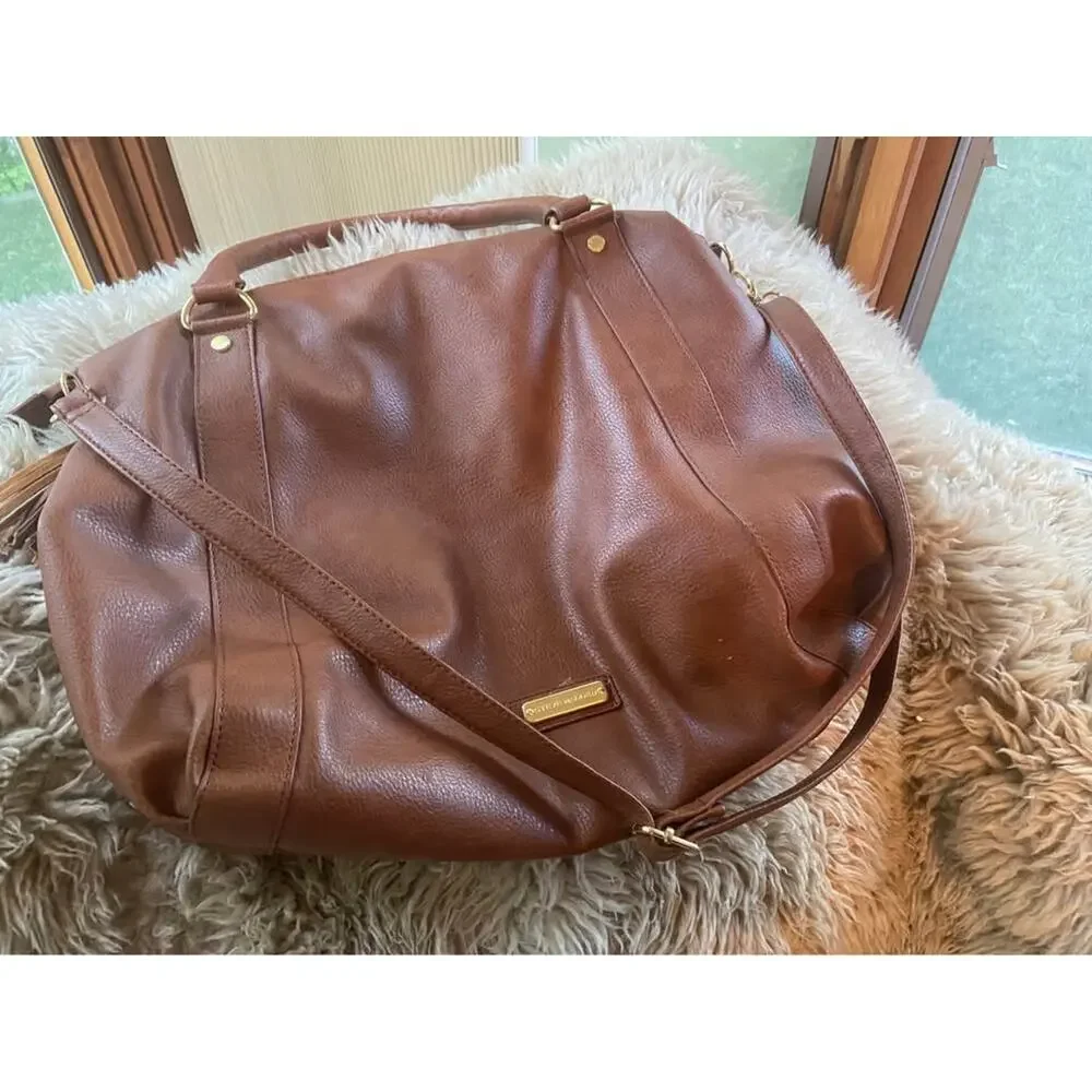 Steve Madden B Marlow Cognac Satchel